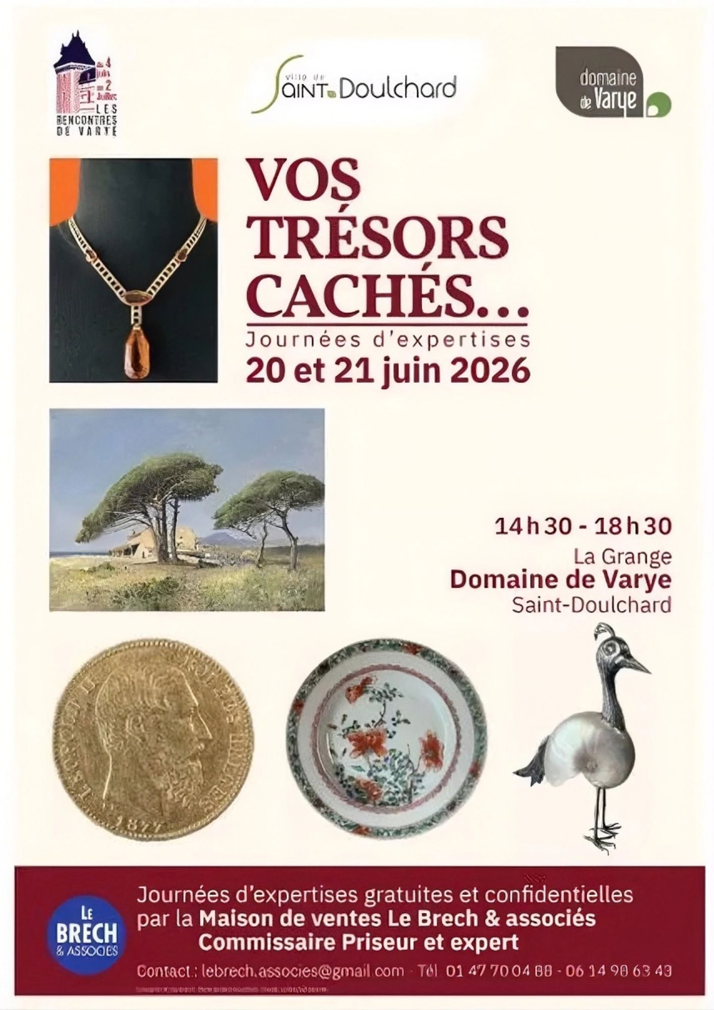 VOS TRESORS CACHES 4e EDITION ! 20 et 21 Juin 2026 !