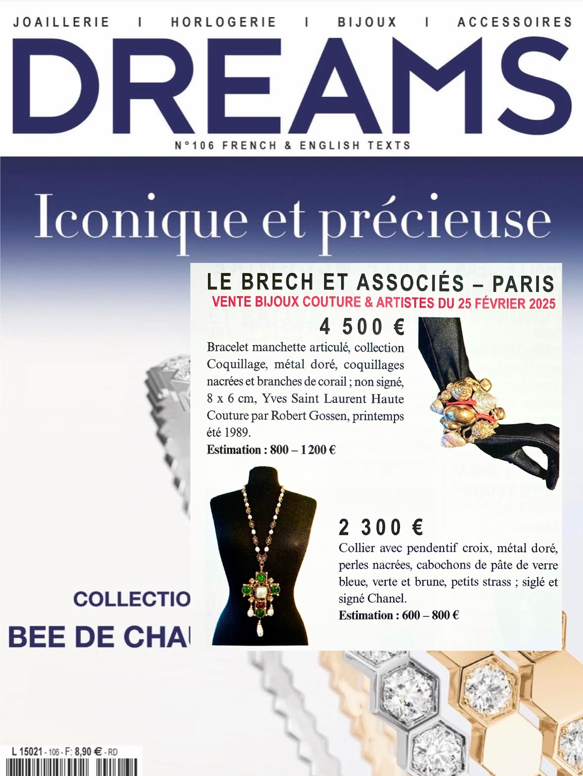 VENTE BIJOUX COUTURE ET ARTISTES DU 25 FEVRIER 2025