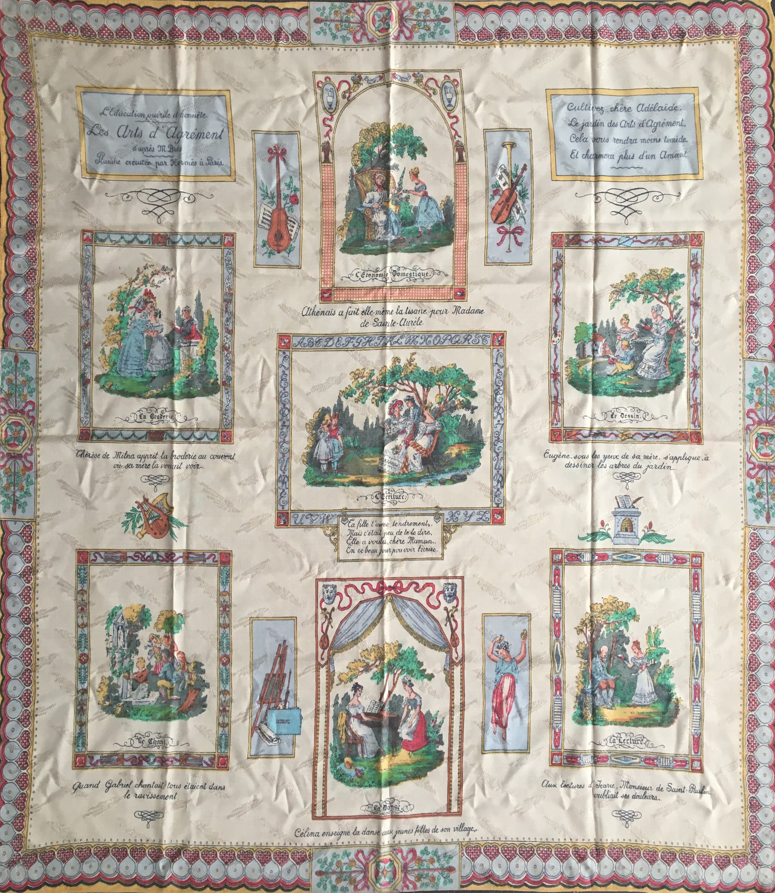 Astonishing Hermès Scarves from 1942